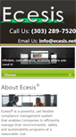 Mobile Screenshot of ecesis.net